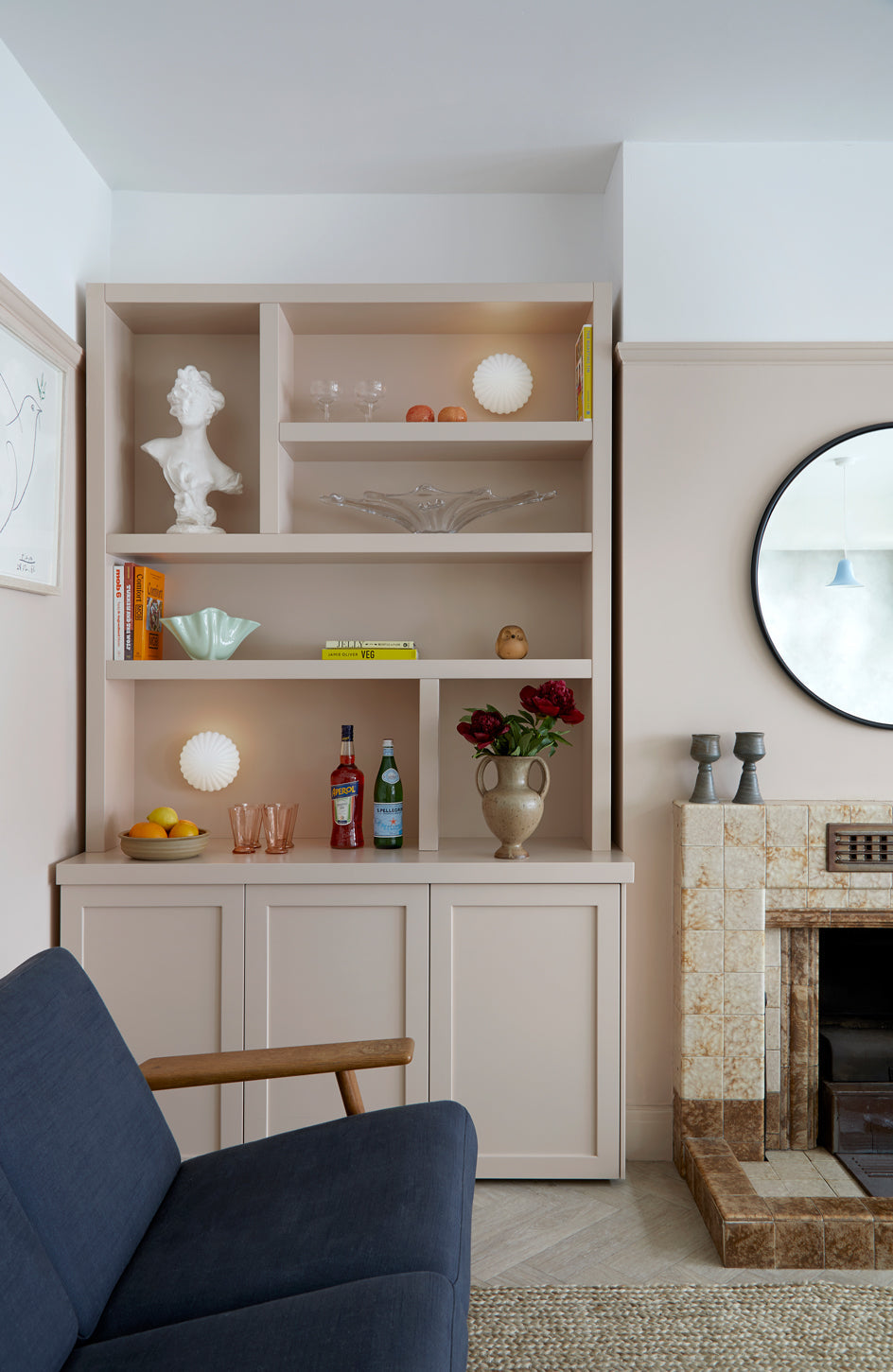 Bookcases, Shelving, Bookshelves, Fitted studies, alcove  joinery, Library, alcove carpentry,  Media wall, hidden storage, storage solutions, TV media walls, mixed material joinery, modern joinery, floating shelves, shaker doors, handle detail, low cupboards, joinery in alcoves, Victorian homes, living room inspiration, living room ideas, alcove ideas, alcove shelves, Victorian living room, Joinery details, joinery design, Interiors inspiration, bedroom, bedroom laundry cupboard, 